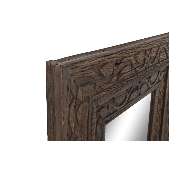 Espejo de pared Home ESPRIT Marrón Madera Reciclada 97 x 5 x 160 cm 3 Espejo de pared Home ESPRIT Marrón Madera Reciclada 97 x 5 x 160 cm 3