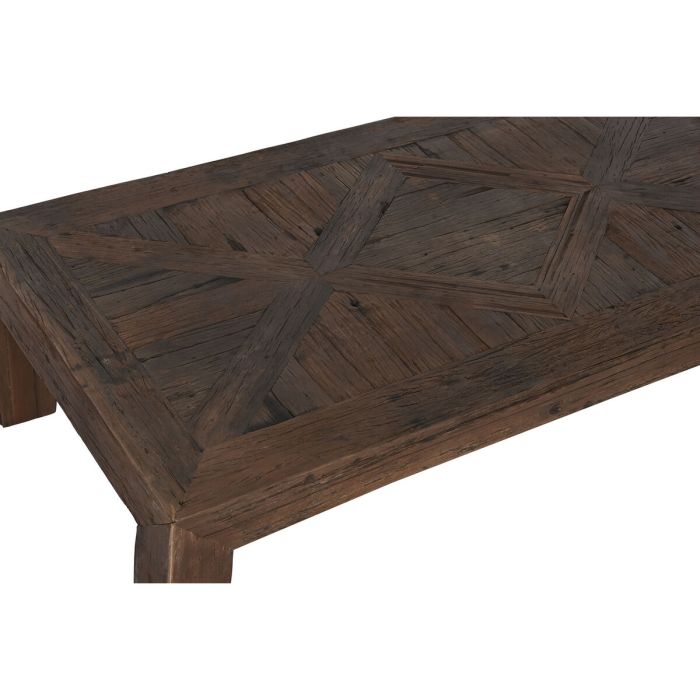 Mesa de Centro Home ESPRIT Marrón Madera 120 x 60 x 30 cm 4