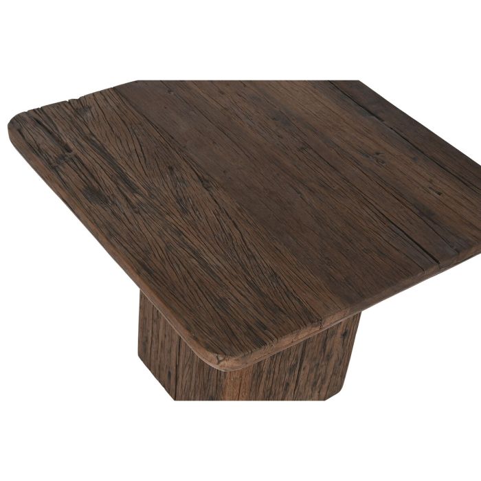 Mesa auxiliar Home ESPRIT Marrón Madera Reciclada 61 x 61 x 50 cm 4