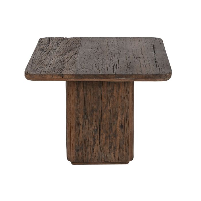 Mesa auxiliar Home ESPRIT Marrón Madera Reciclada 61 x 61 x 50 cm 1