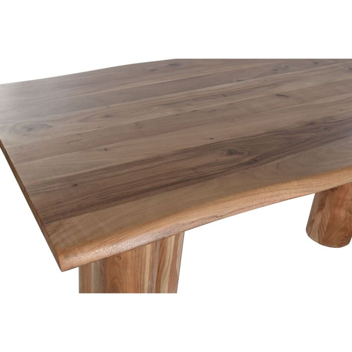 Mesa de Comedor Home ESPRIT Marrón Natural Madera de acacia 200 x 100 x 76 cm 6