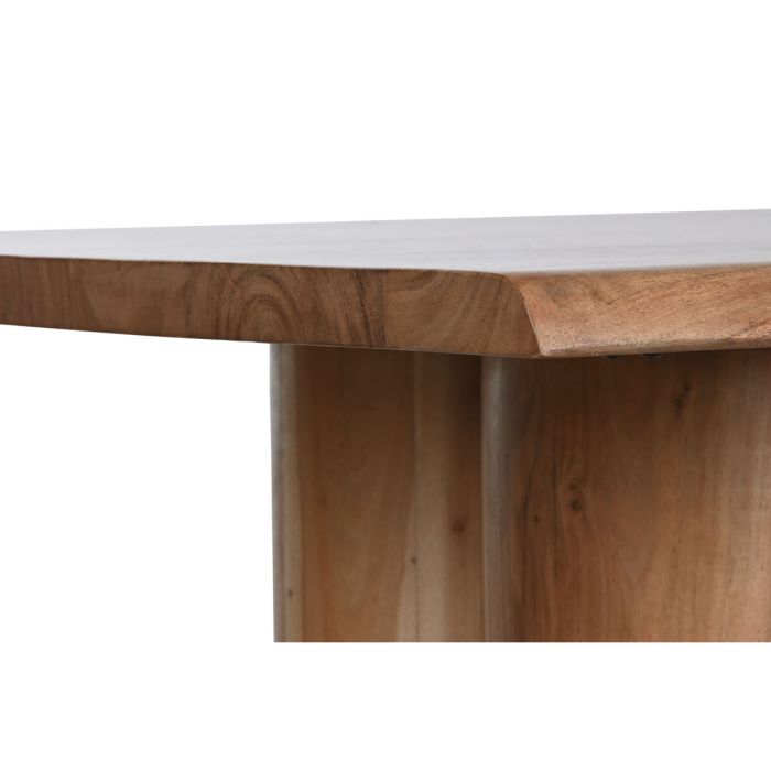 Mesa de Comedor Home ESPRIT Marrón Natural Madera de acacia 200 x 100 x 76 cm 2