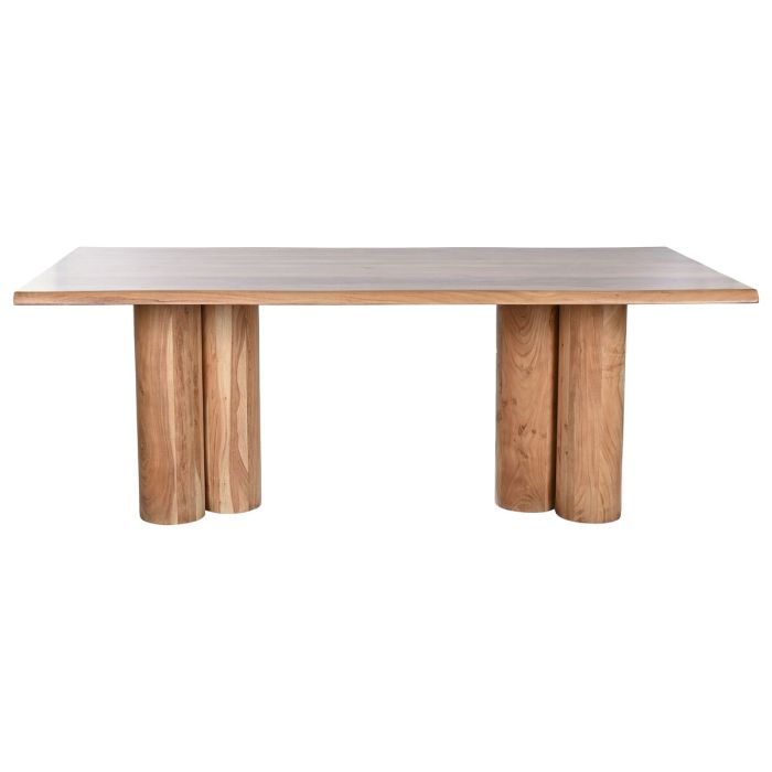 Mesa de Comedor Home ESPRIT Marrón Natural Madera de acacia 200 x 100 x 76 cm 1