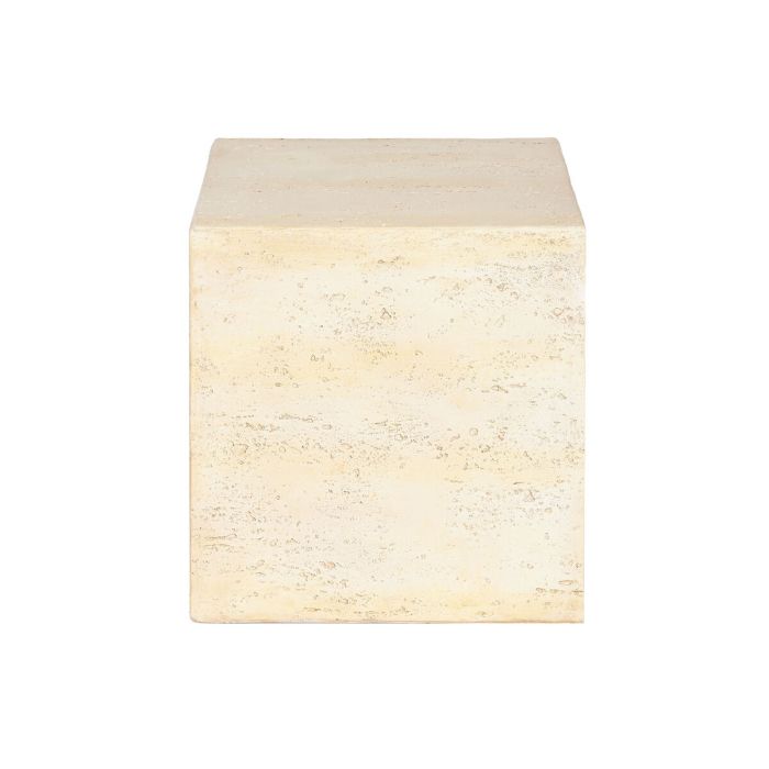 Mesita Auxiliar Home ESPRIT Beige Magnesio 40 x 40 x 40 cm 1