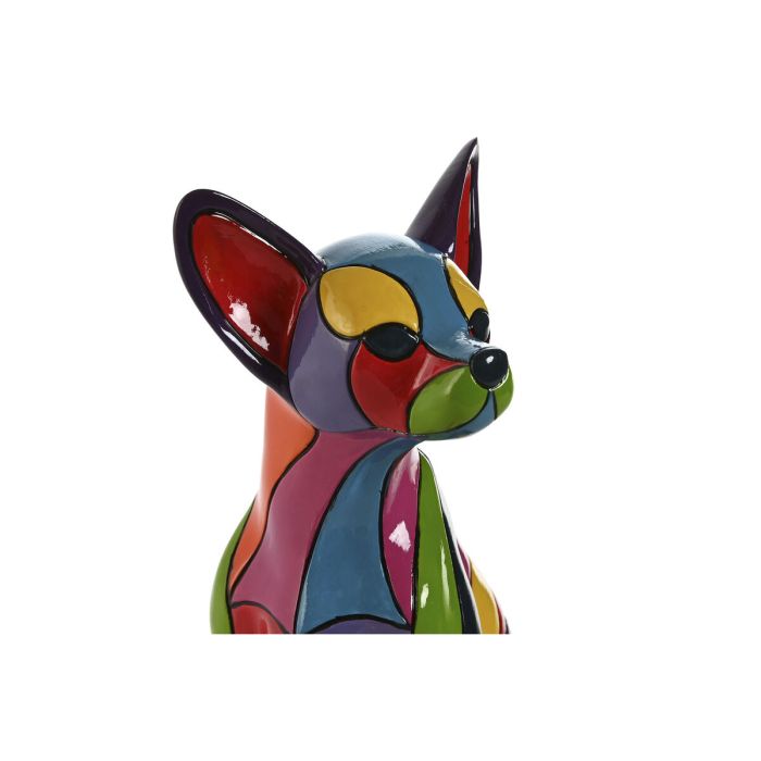 Figura Decorativa Home ESPRIT Multicolor Perro 17 x 11 x 25 cm 2