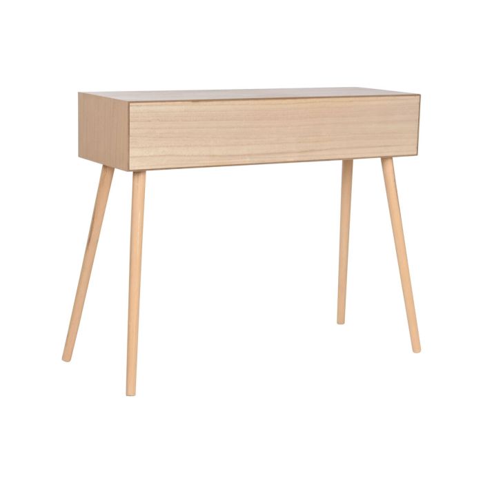 Consola Home ESPRIT Amarillo Madera de Paulonia Madera MDF 99 x 34 x 82 cm 5 Consola Home ESPRIT Amarillo Madera de Paulonia Madera MDF 99 x 34 x 82 cm 5