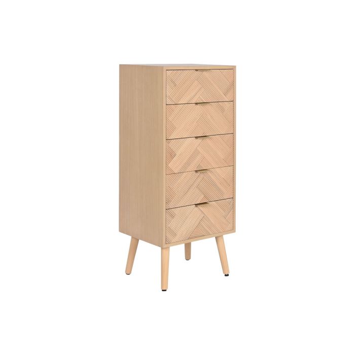 Cajonera Home ESPRIT Natural Madera de Paulonia Madera MDF 42 x 34 x 101 cm