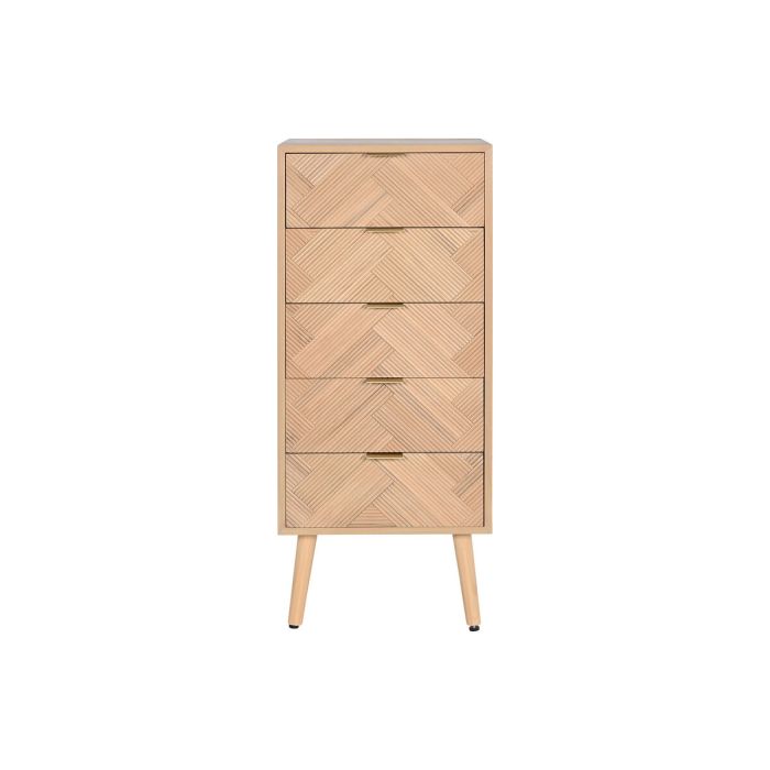 Cajonera Home ESPRIT Natural Madera de Paulonia Madera MDF 42 x 34 x 101 cm 1