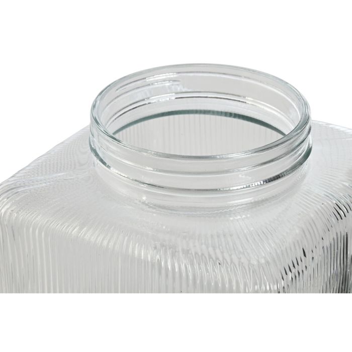 Dispensador de Agua Home ESPRIT Transparente Metal Silicona Cristal ABS 3,5 L 19 x 25 x 16 cm 2
