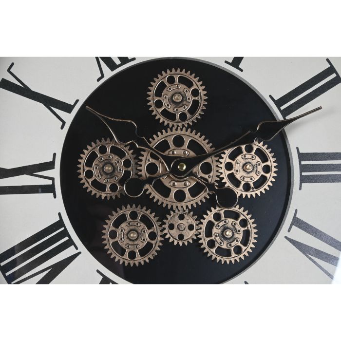 Reloj Home ESPRIT Cristal Madera de abeto 61 x 55 x 183 cm 2