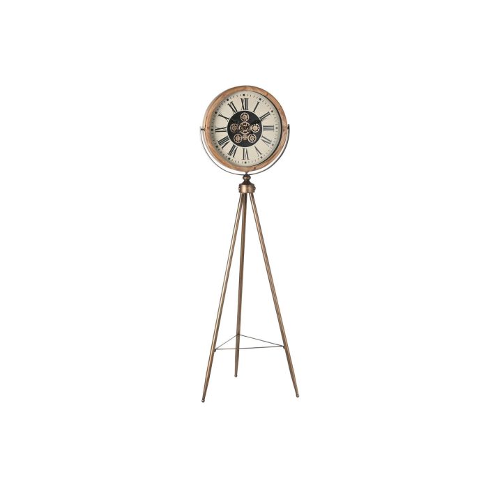 Reloj Home ESPRIT Cristal Madera de abeto 61 x 55 x 183 cm