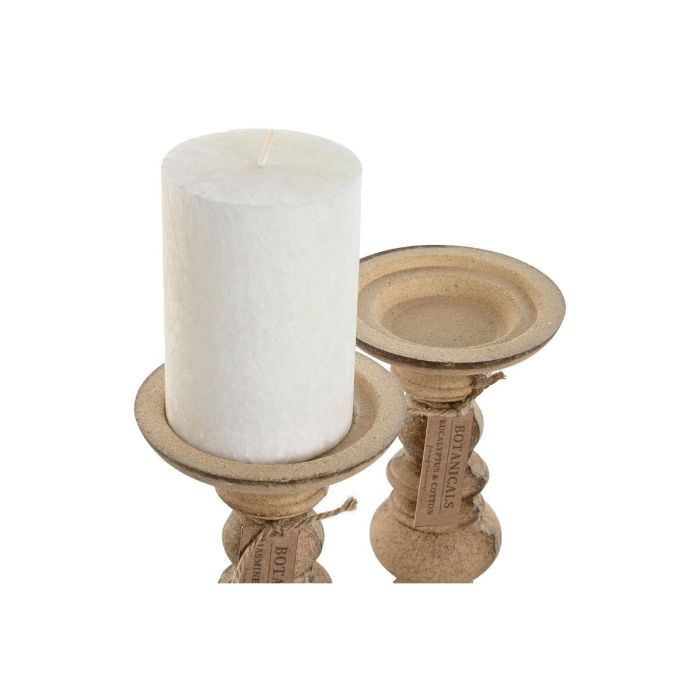 Set de Velas Home ESPRIT Romántico 300 g (2 Unidades) 1 Set de Velas Home ESPRIT Romántico 300 g (2 Unidades) 1