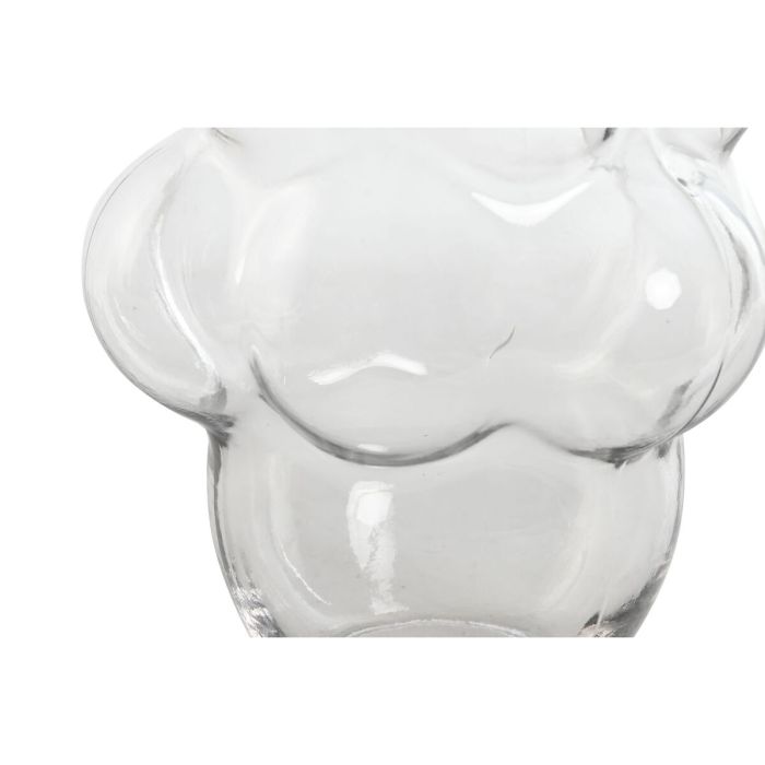 Jarrón Home ESPRIT Transparente Cristal 19 x 19 x 24 cm 1
