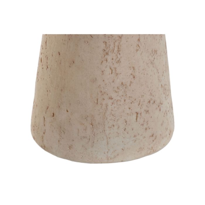 Candelabro Home ESPRIT Beige Resina Mármol 10 x 10 x 25 cm 2