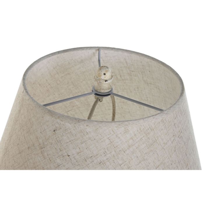 Lámpara de mesa Home ESPRIT Blanco Metal 50 W 220 V 40 x 40 x 81 cm 4