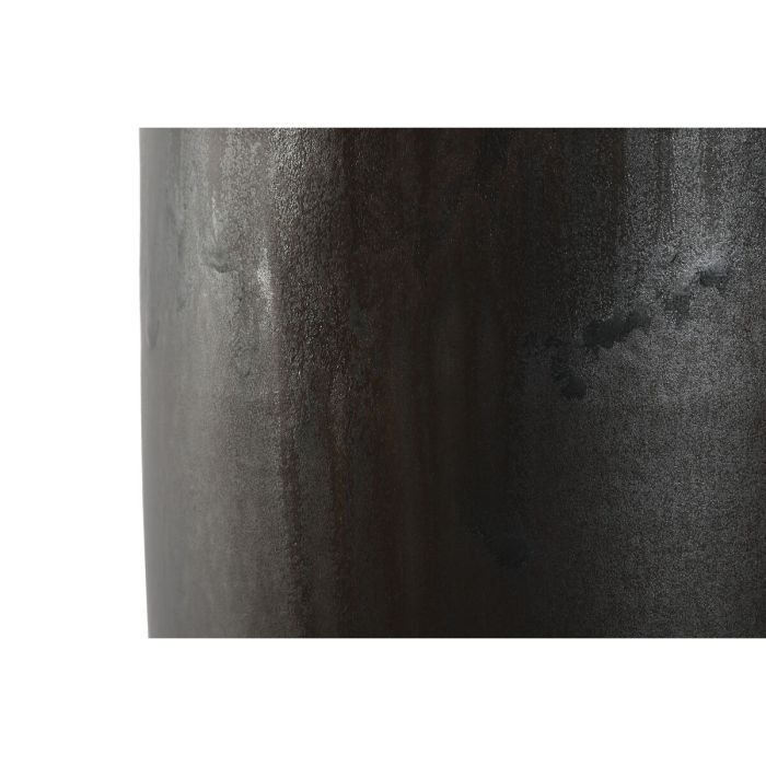 Jarrón Home ESPRIT Marrón oscuro Cerámica 20 x 20 x 50 cm 1
