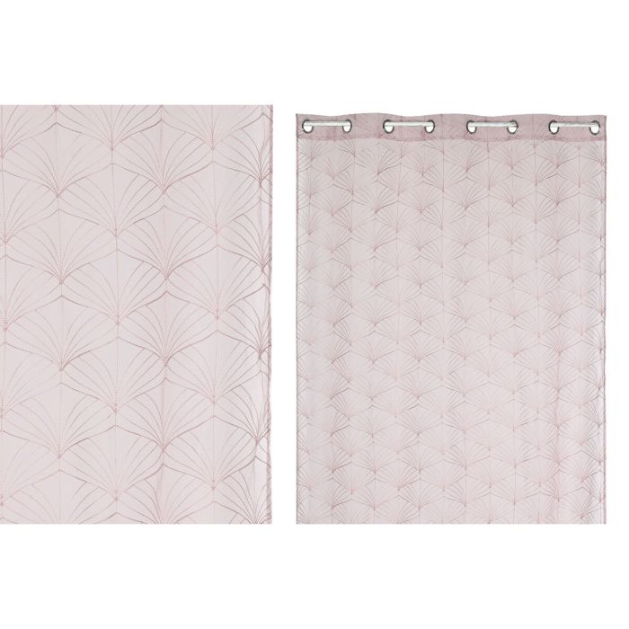 Cortina Home ESPRIT Rosa claro 140 x 260 cm 1