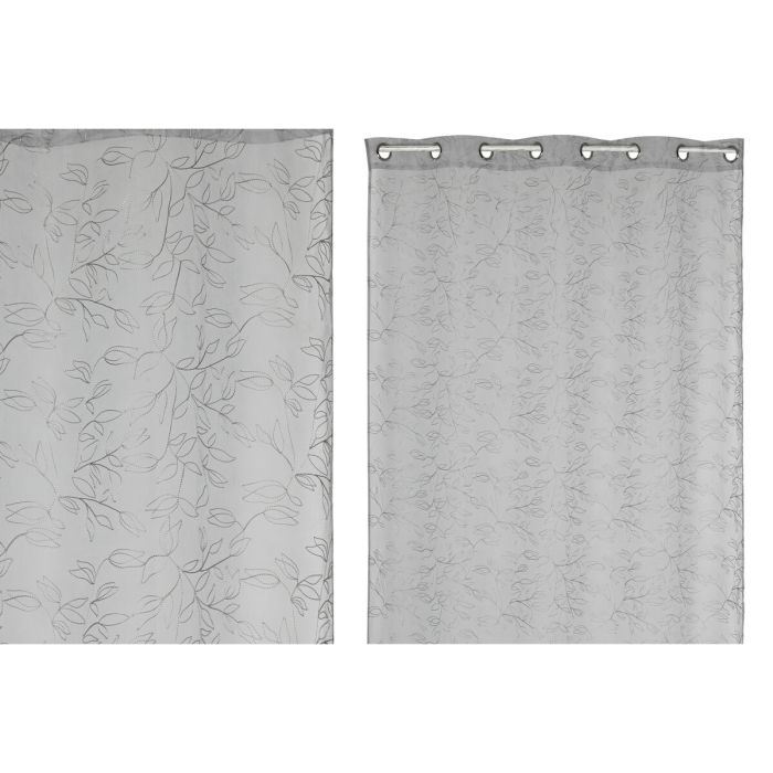 Cortina Home ESPRIT Gris claro 140 x 260 cm 1