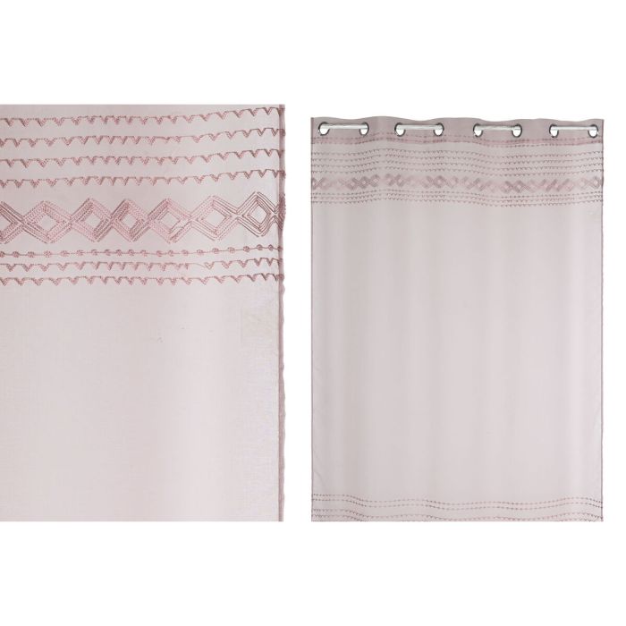 Cortina Home ESPRIT Rosa claro 140 x 260 cm 1