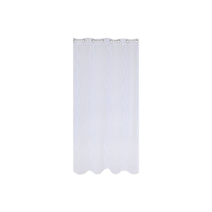 Cortina Boho DKD Home Decor Blanco 260 x 140 cm