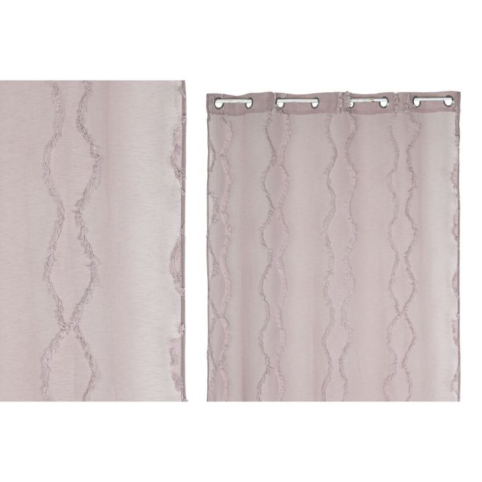 Cortina Home ESPRIT Rosa claro 140 x 260 cm 1