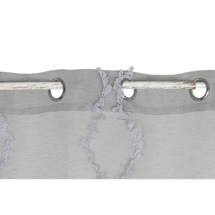 Cortina Home ESPRIT Gris claro 140 x 260 cm 4