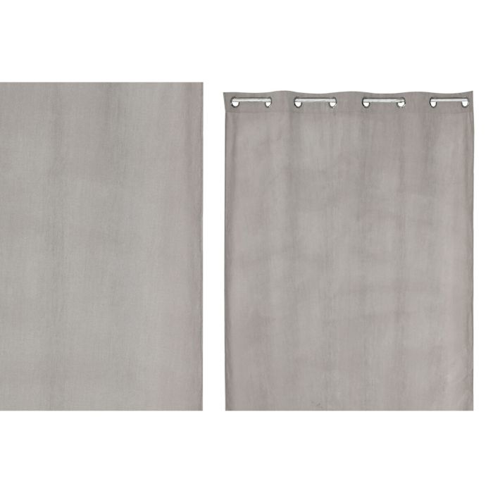 Cortina Home ESPRIT Gris claro 140 x 280 cm 1