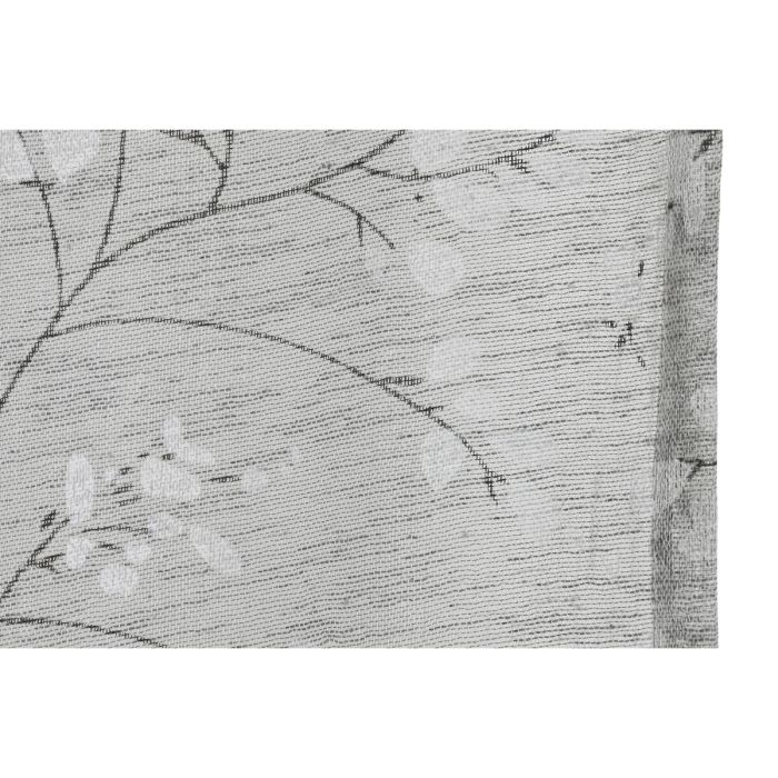 Cortina Home ESPRIT Gris claro Romántico 140 x 260 cm 1