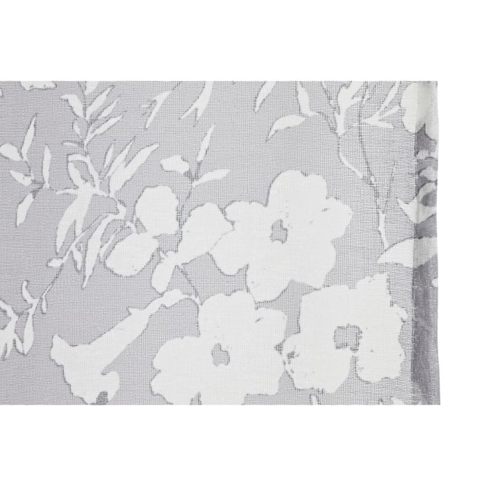 Cortina Home ESPRIT Gris Romántico 140 x 260 cm 1