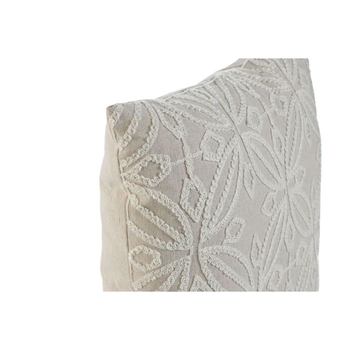 Cojín Home ESPRIT Beige Shabby Chic 45 x 45 cm 3