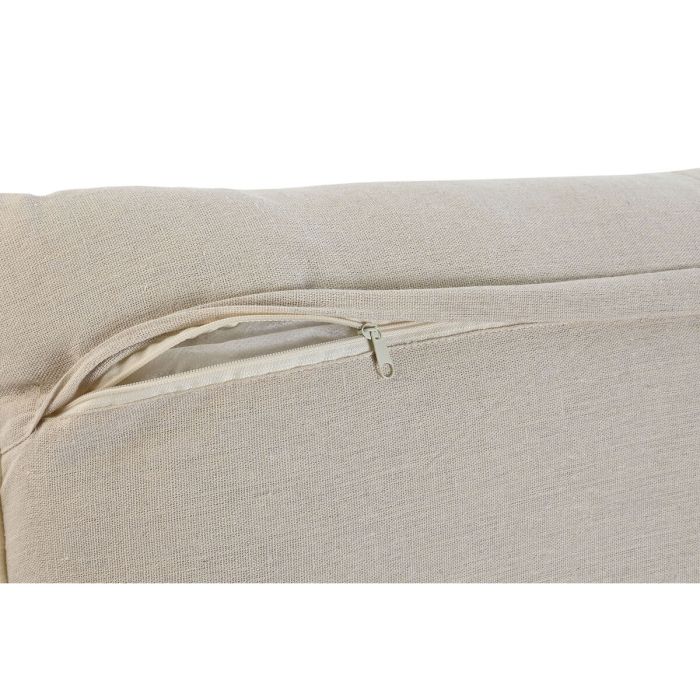 Cojín Home ESPRIT Beige Romántico 60 x 40 cm 2