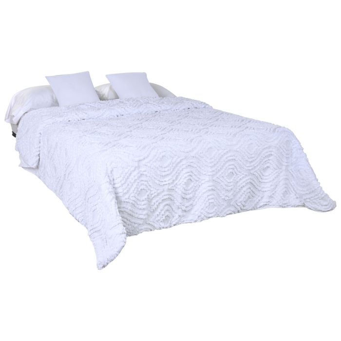 Colcha Home ESPRIT Blanco 240 x 260 cm 1