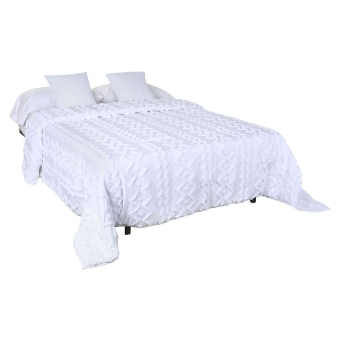 Colcha Home ESPRIT Blanco 240 x 260 cm 1