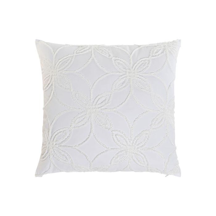 Cojin Boho DKD Home Decor Blanco 60 x 60 cm