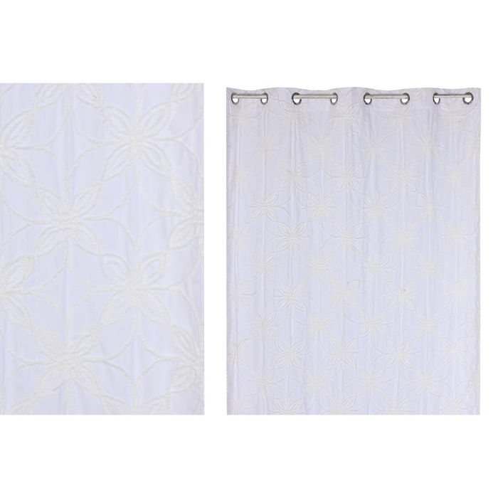 Cortina Home ESPRIT Blanco 140 x 260 cm 1