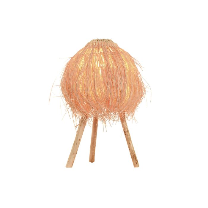 Lámpara de mesa Home ESPRIT Natural Madera 50 W 220 V 45 x 45 x 53 cm 1 Lámpara de mesa Home ESPRIT Natural Madera 50 W 220 V 45 x 45 x 53 cm 1