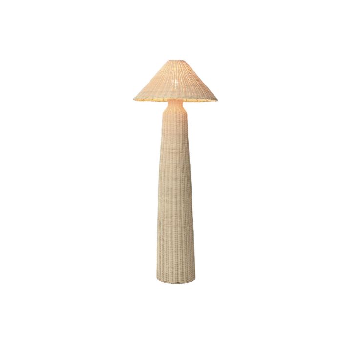 Lámpara de Pie Home ESPRIT Natural Ratán 220 V 56 x 56 x 150 cm 1