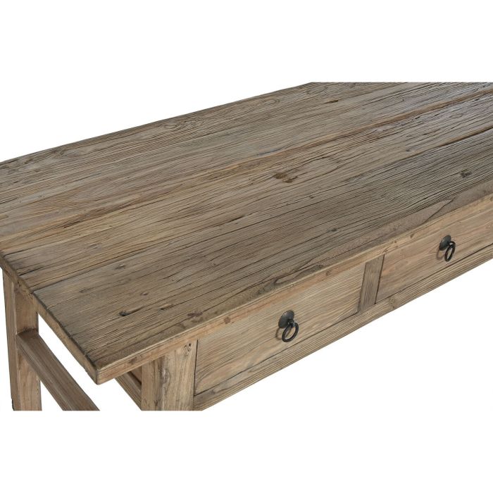 Mesa auxiliar Home ESPRIT Natural Madera de olmo 169 x 75 x 85 cm 5