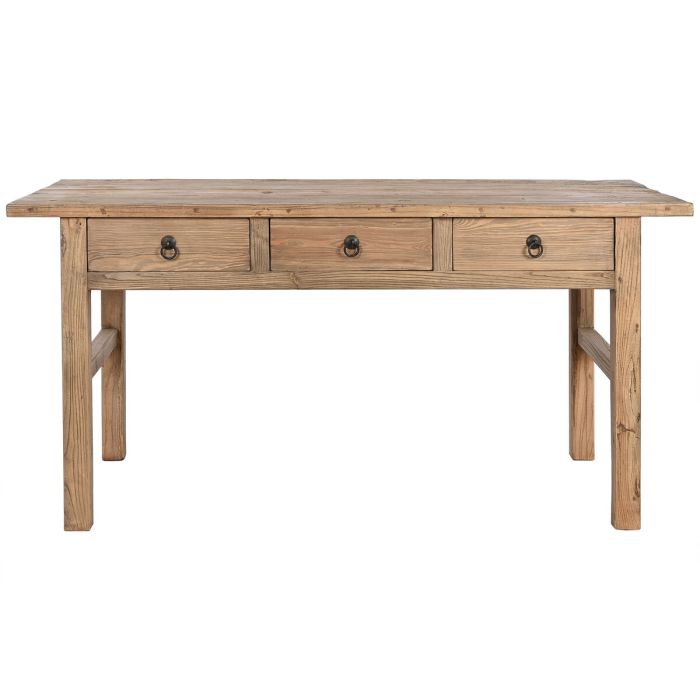 Mesa auxiliar Home ESPRIT Natural Madera de olmo 169 x 75 x 85 cm 1