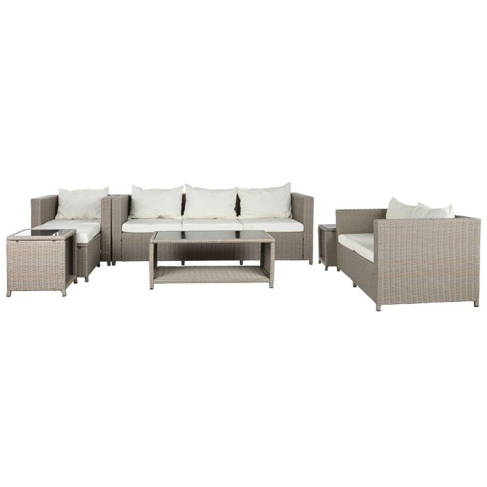 Sofa Terraza Y Jardin DKD Home Decor 80 x 68 x 200 cm Set de 7