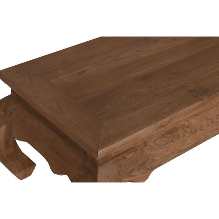 Mesa de Centro Home ESPRIT madera de teca 60 x 100 x 42 cm 2