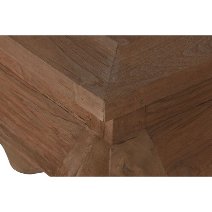 Mesa de Centro Home ESPRIT madera de teca 60 x 100 x 42 cm 1