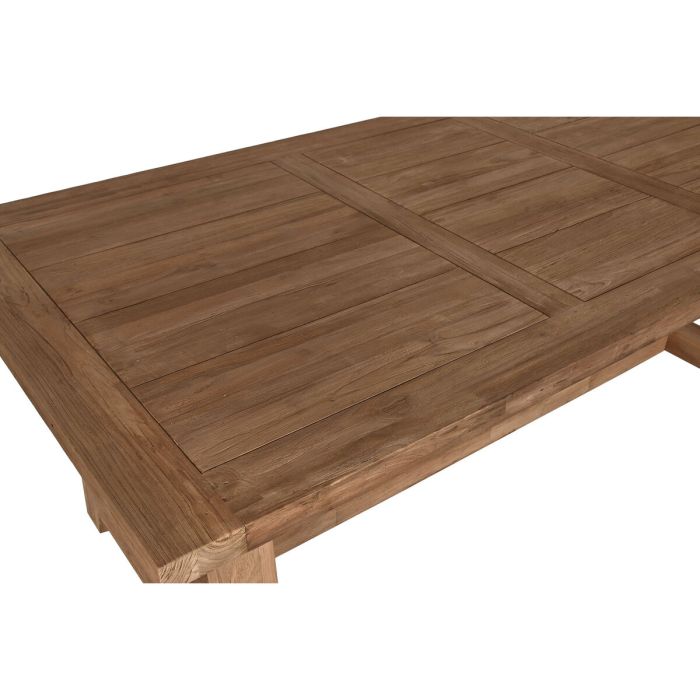 Mesa de Comedor Home ESPRIT Natural madera de teca 200 x 100 x 75 cm 5