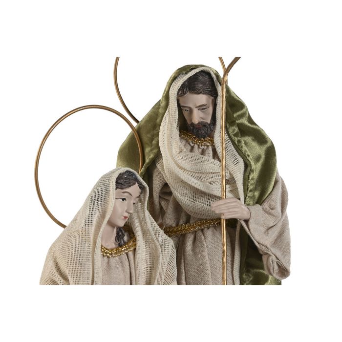 Belén de Navidad Home ESPRIT Verde Beige 27 x 24 x 50 cm 3 Belén de Navidad Home ESPRIT Verde Beige 27 x 24 x 50 cm 3