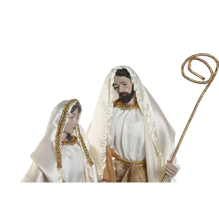 Belén de Navidad Home ESPRIT Blanco Dorado 27 x 24 x 40 cm 3 Belén de Navidad Home ESPRIT Blanco Dorado 27 x 24 x 40 cm 3