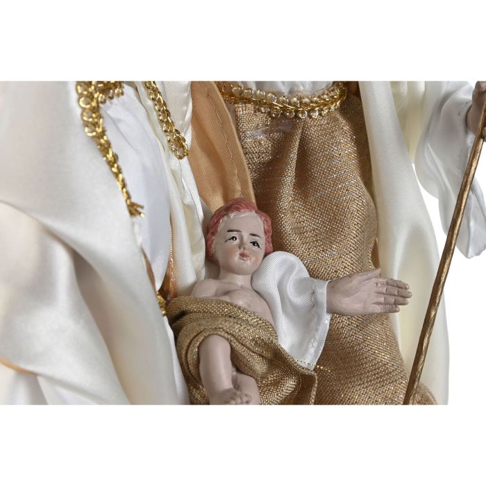 Belén de Navidad Home ESPRIT Blanco Dorado 27 x 24 x 40 cm 2 Belén de Navidad Home ESPRIT Blanco Dorado 27 x 24 x 40 cm 2