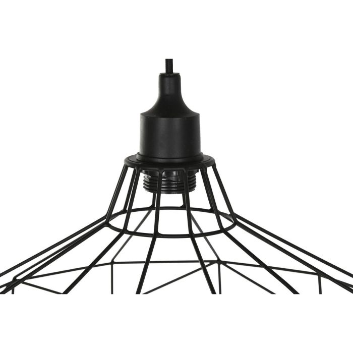 Lámpara de Techo Home ESPRIT Negro Dorado Metal 50 W 39 x 39 x 25 cm (2 Unidades) 3