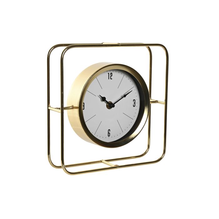 Reloj Glam DKD Home Decor Dorado 6 x 21.8 x 21.8 cm