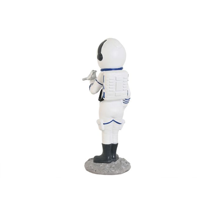 Figura Decorativa Home ESPRIT Azul Blanco Rojo Plateado Mujer Astronauta 10 x 11 x 29 cm (2 Unidades) 1