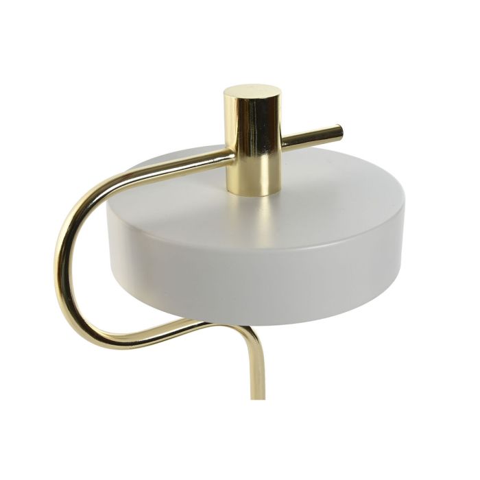 Lámpara de mesa Home ESPRIT Blanco Dorado Metal 220 V 28 x 18 x 46 cm 4